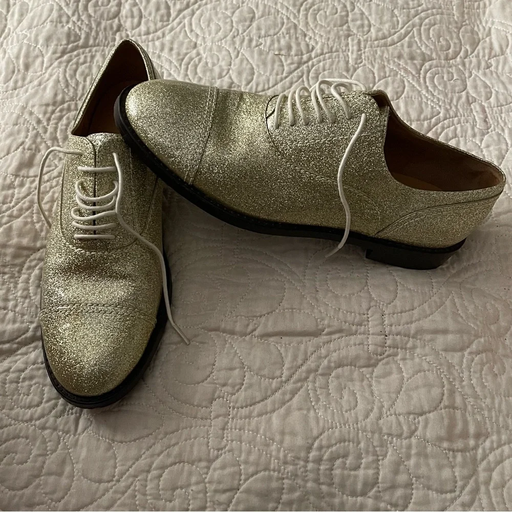 Marc Jacobs Diamond Clinton Oxford Flats Regular. - Picture 9 of 12